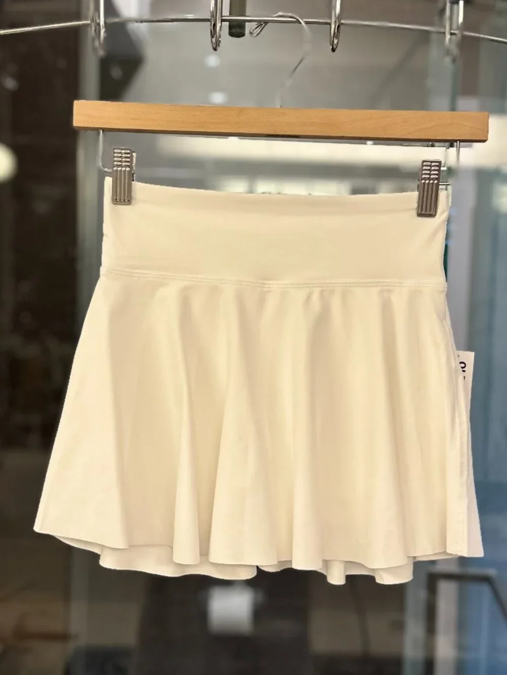 Old Navy Girl’s PowerSoft Active-Wear High-Waist Skort (Calla Lilies Off White)